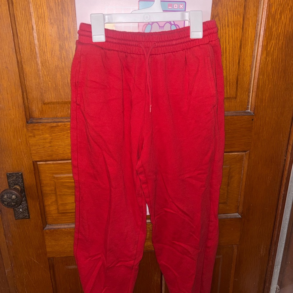 Old Navy Vibrant Red Joggers